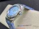 rf clone Audemars Piguet Royal Oak Lady 67601 blue dial diamond bezel watch (6)_th.jpg
